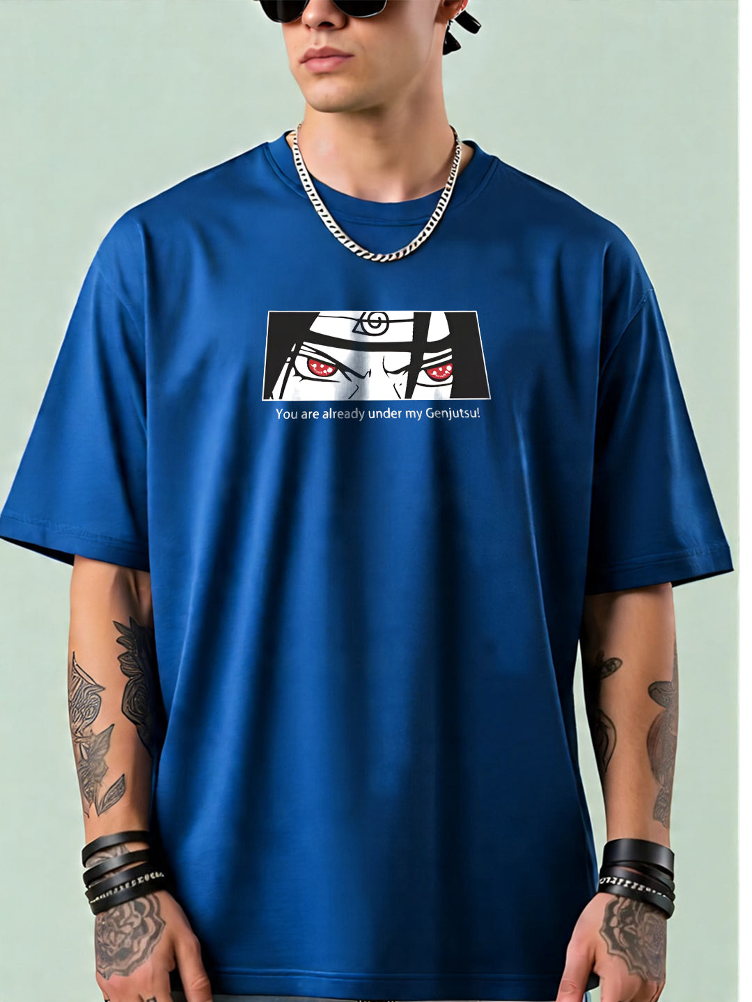 TOOMESJEANS  Men Oversized Soso Dade Printed Cotton T-Shirt