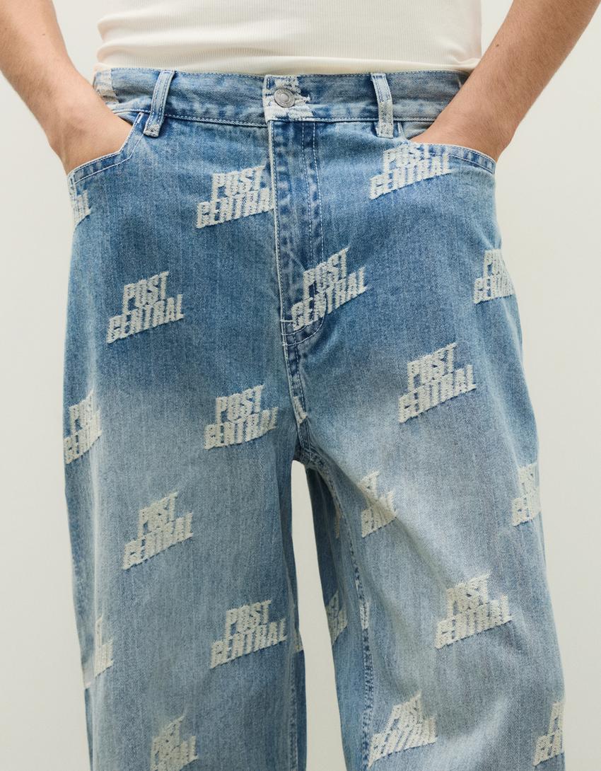 Mens Baggy Fit Men  Jeans...