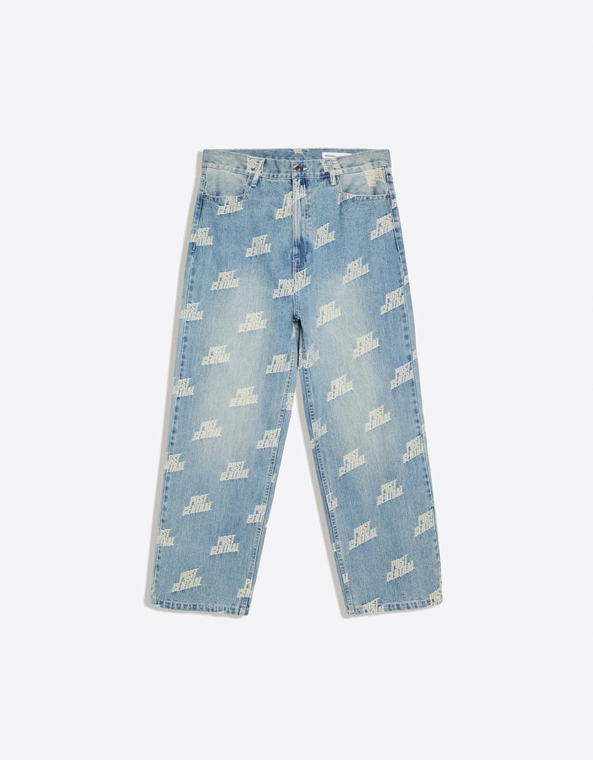 Mens Baggy Fit Men  Jeans...