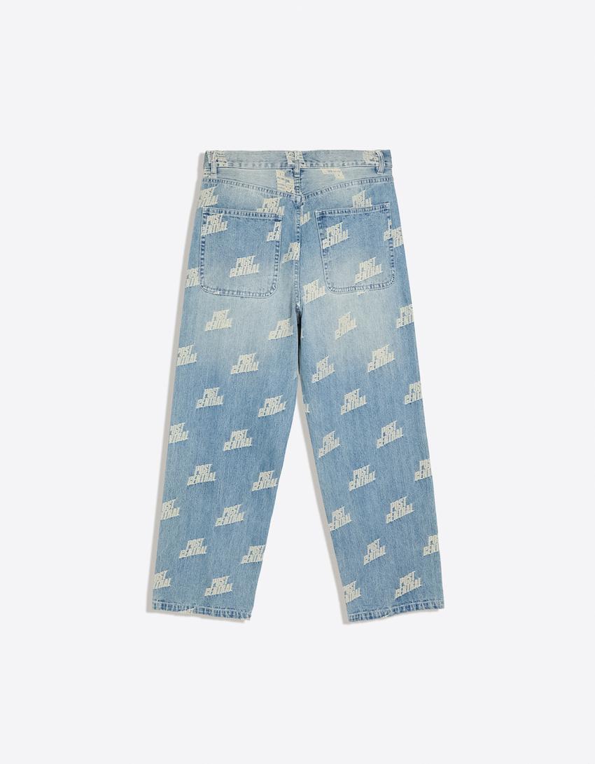 Mens Baggy Fit Men  Jeans...