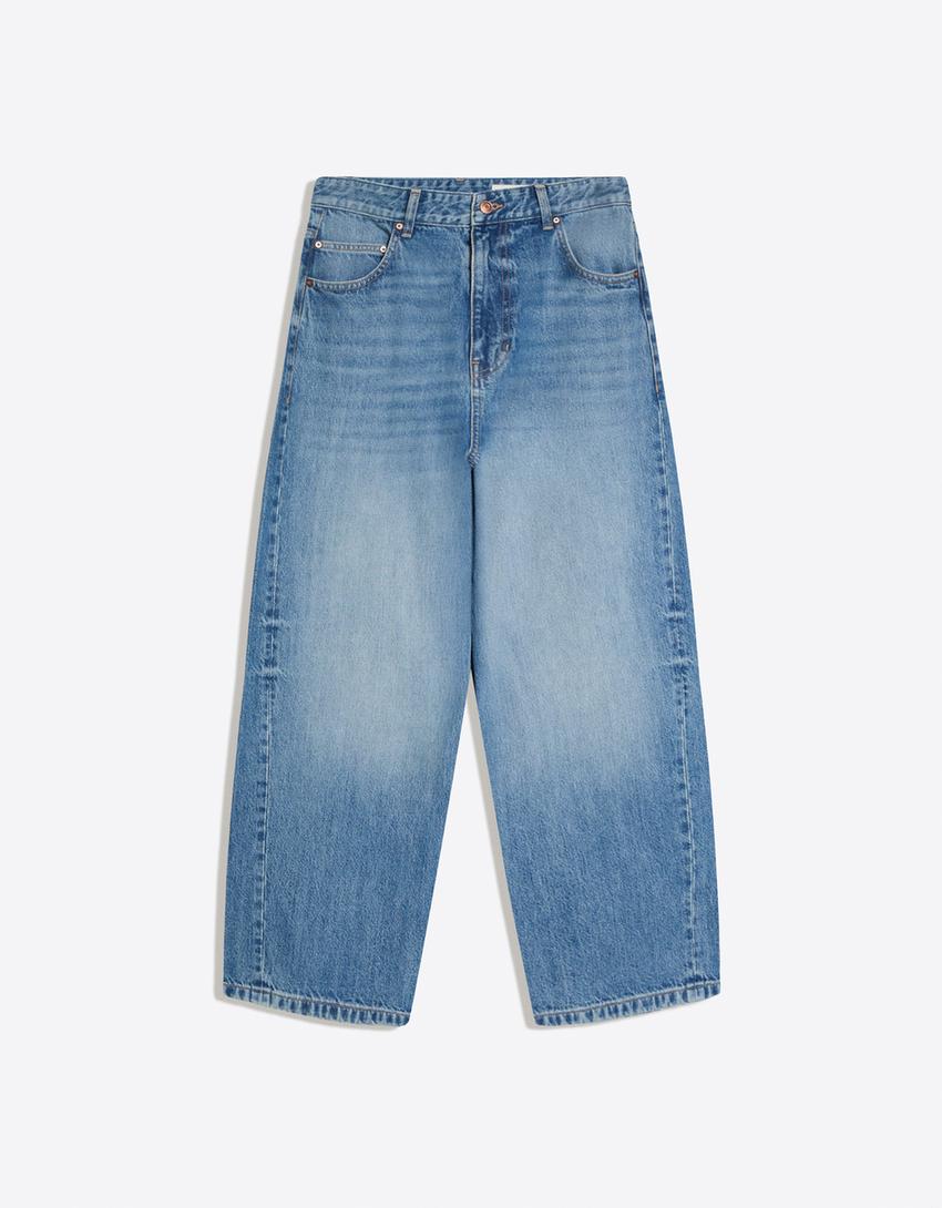 Mens Barrel Fit Mens  Jeans