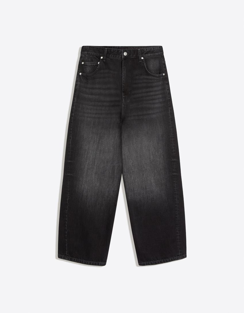 Mens Barrel Fit Mens  Jeans