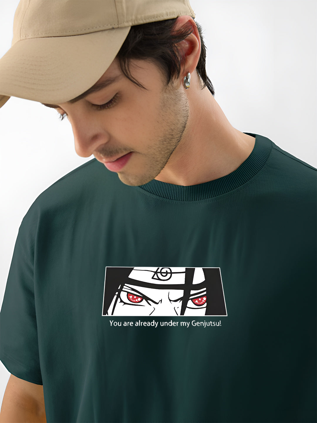 TOOMESJEANS  Men Oversized Soso Dade Printed Cotton T-Shirt
