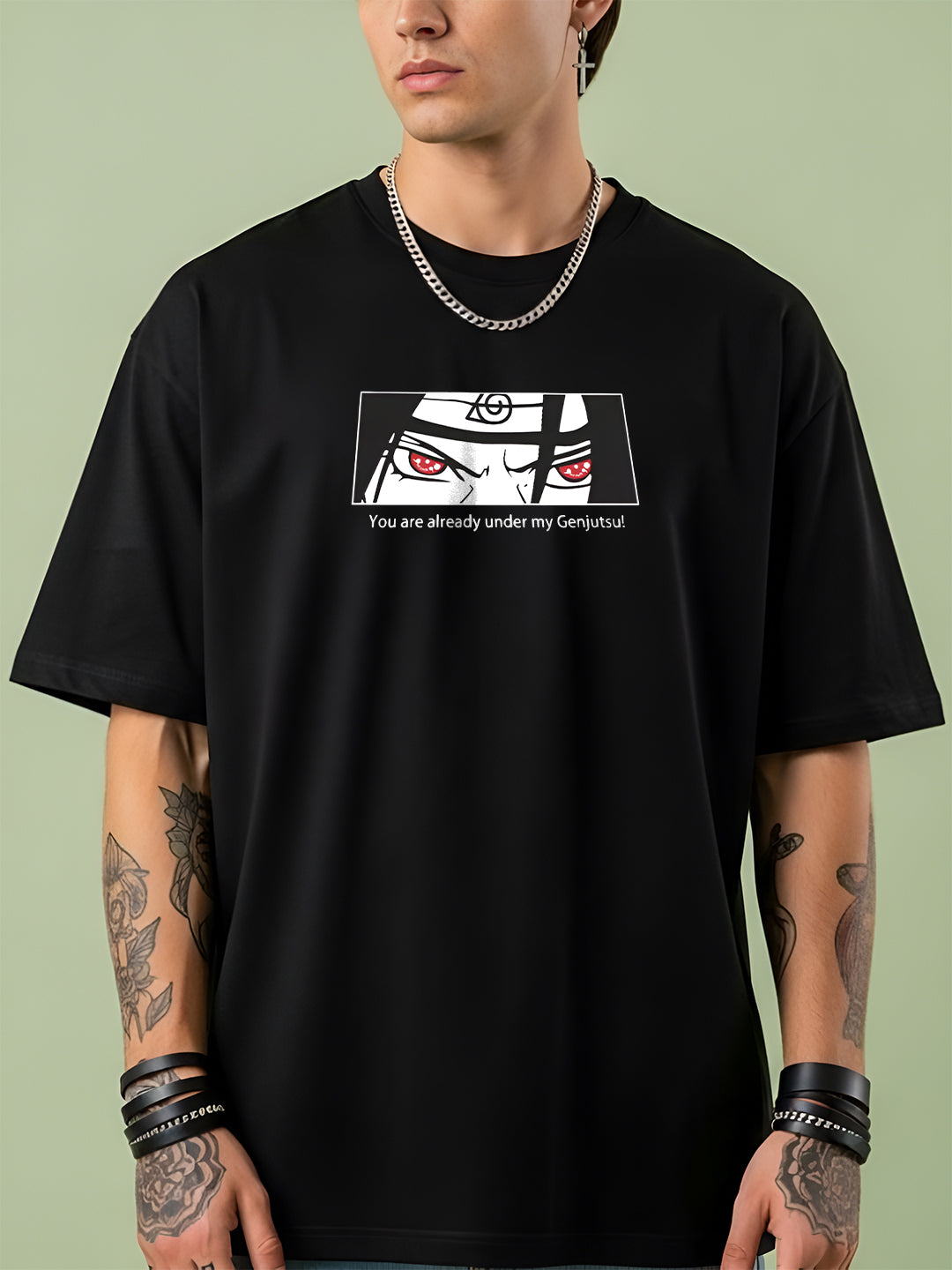 TOOMESJEANS  Men Oversized Soso Dade Printed Cotton T-Shirt