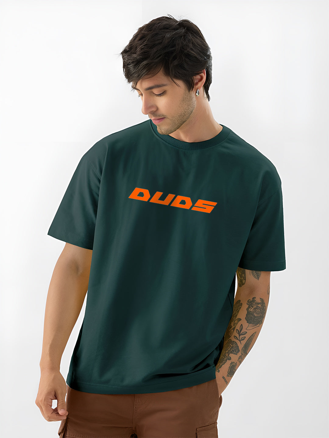 Oversized Goku Graphic T-shirt Print