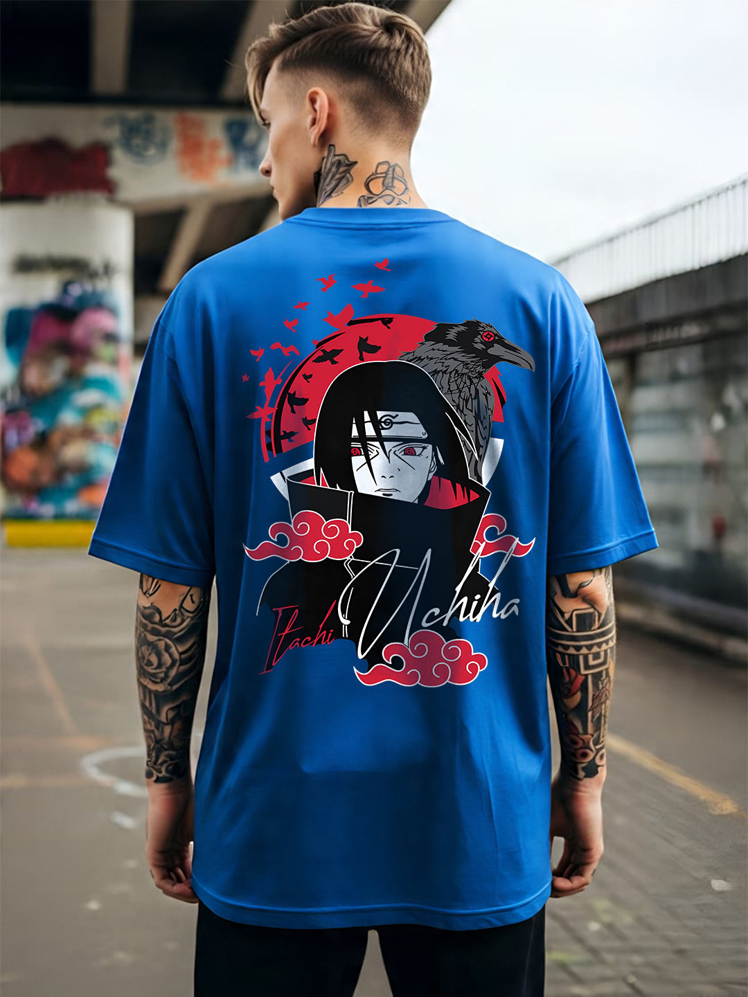 TOOMESJEANS  Men Oversized Soso Dade Printed Cotton T-Shirt