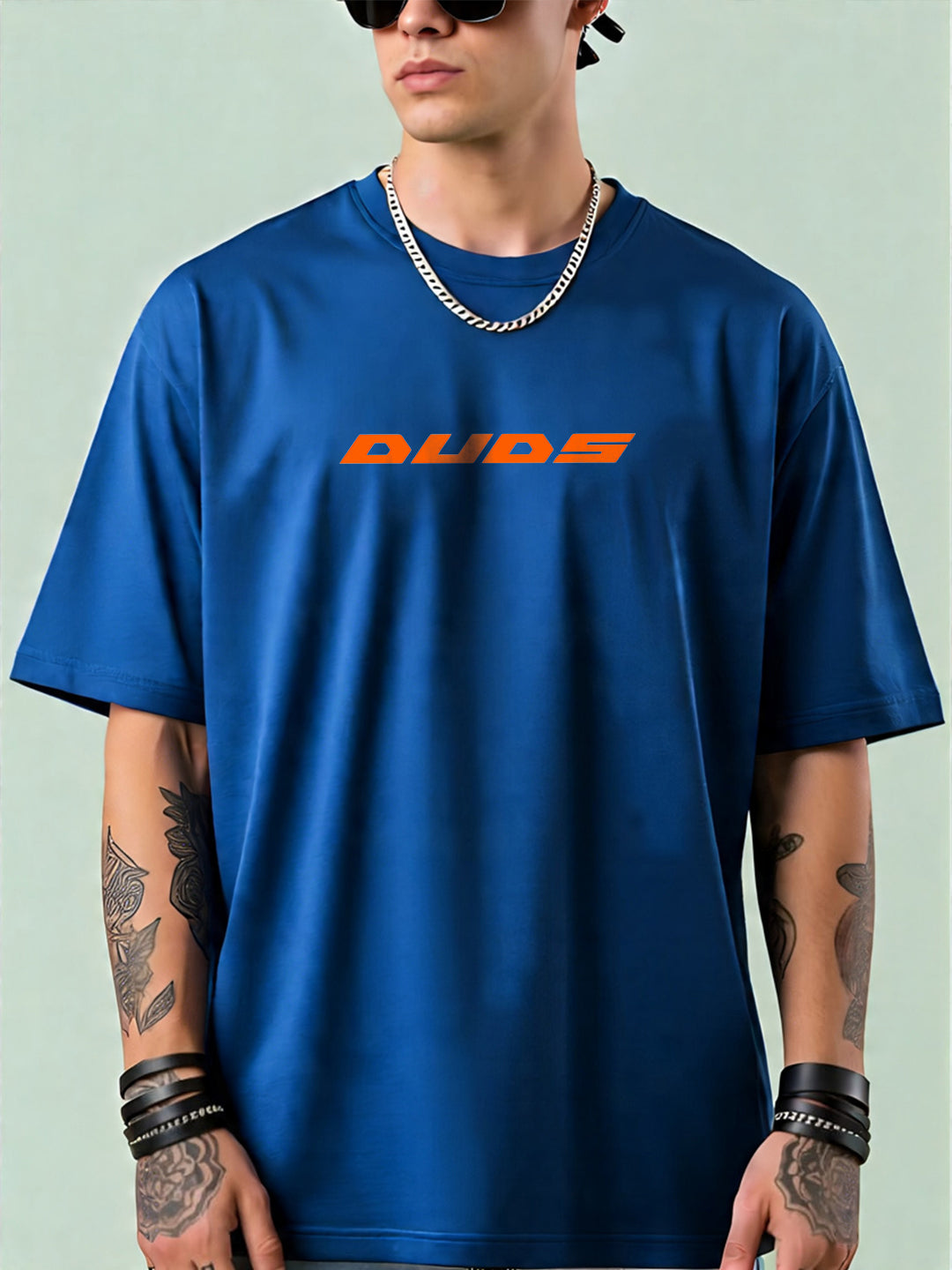 Oversized Goku Graphic T-shirt Print