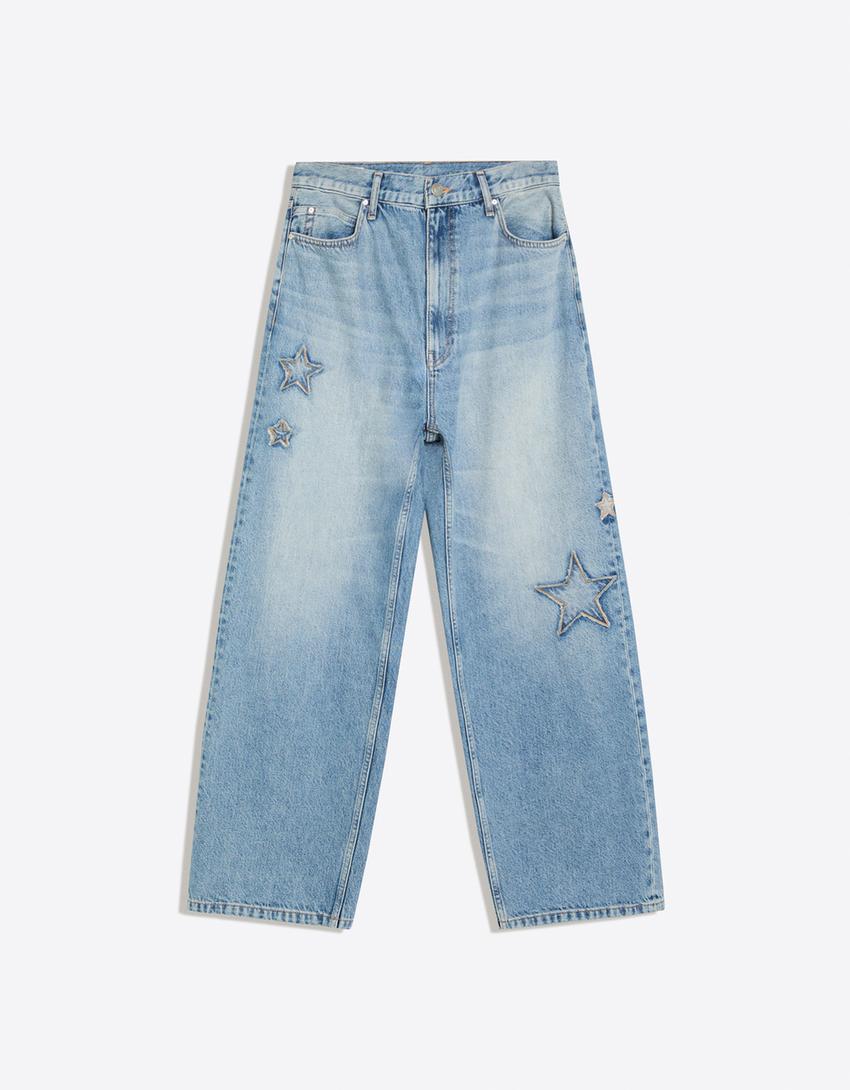 Mens Baggy Fit Men  Jeans...