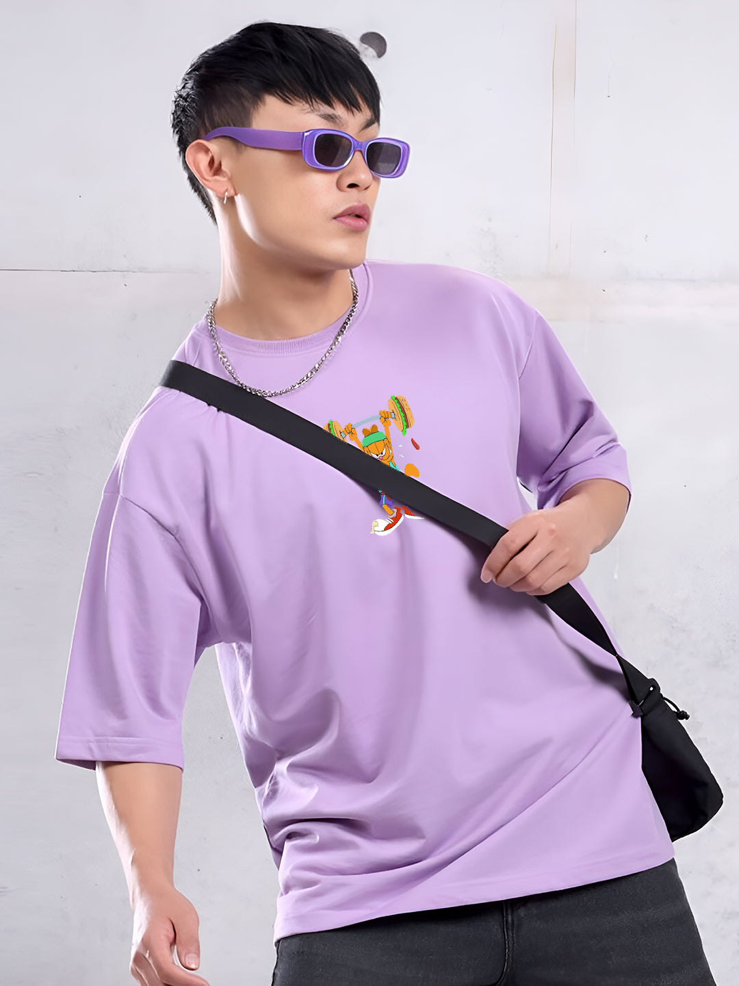 Fitness Garfield Oversized T-shirt
