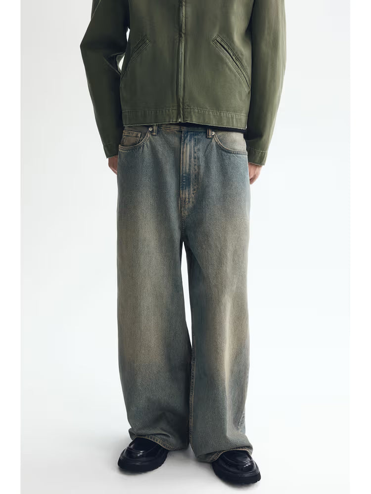 Mens Baggy Fit Men  Jeans...