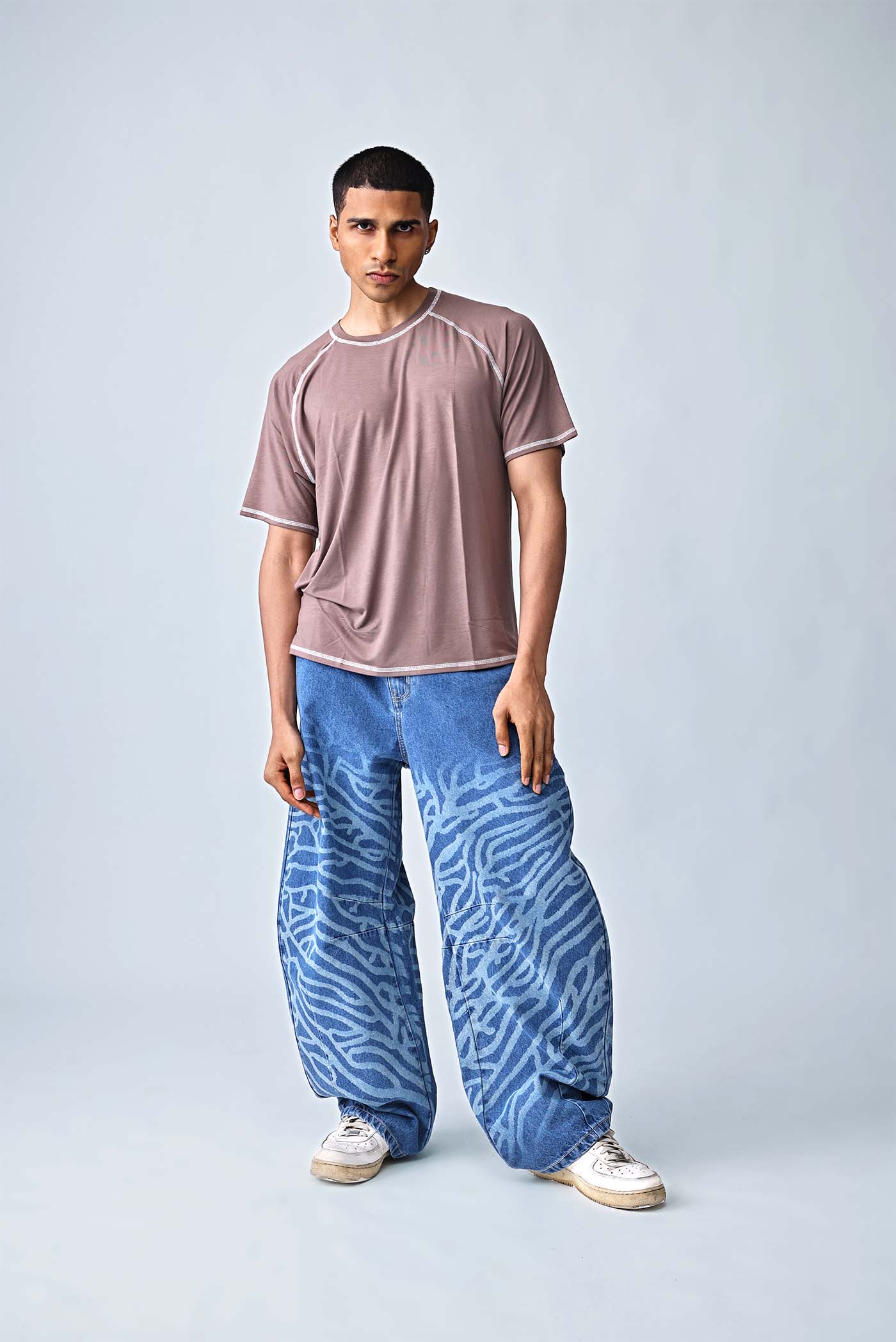Mens Barrel Fit Mens  Jeans