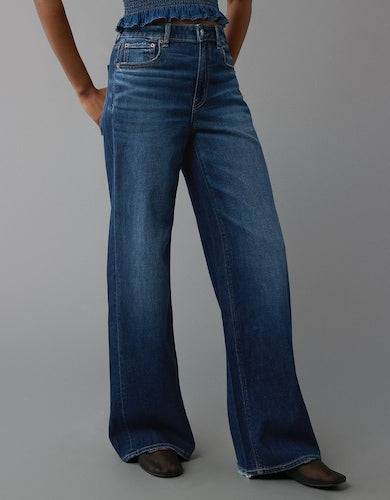 Women's High Rise Baggy Fit Jeans