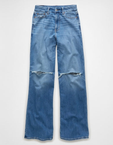 Women's High Rise Baggy Fit Jeans