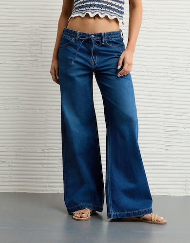 Women's High Rise Baggy Fit Jeans