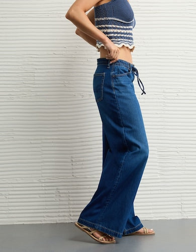 Women's High Rise Baggy Fit Jeans