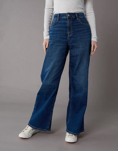 Women's High Rise Baggy Fit Jeans