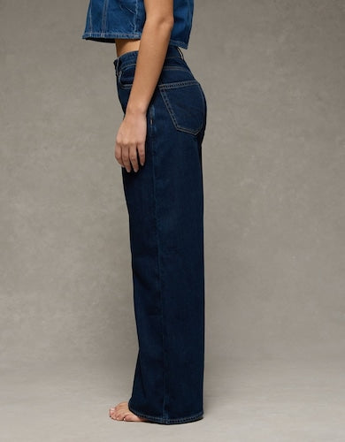 Women's High Rise Baggy Fit Jeans
