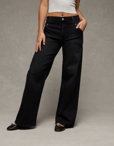 Women's High Rise Baggy Fit Jeans