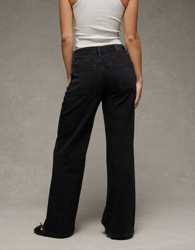 Women's High Rise Baggy Fit Jeans