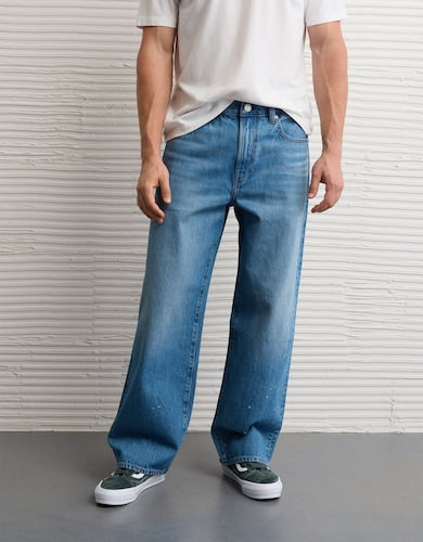 Mens Baggy Fit Men  Jeans...