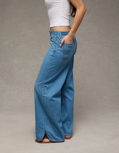 Women's High Rise Baggy Fit Jeans