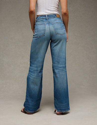 Women's High Rise Baggy Fit Jeans