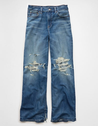 Women's High Rise Baggy Fit Jeans