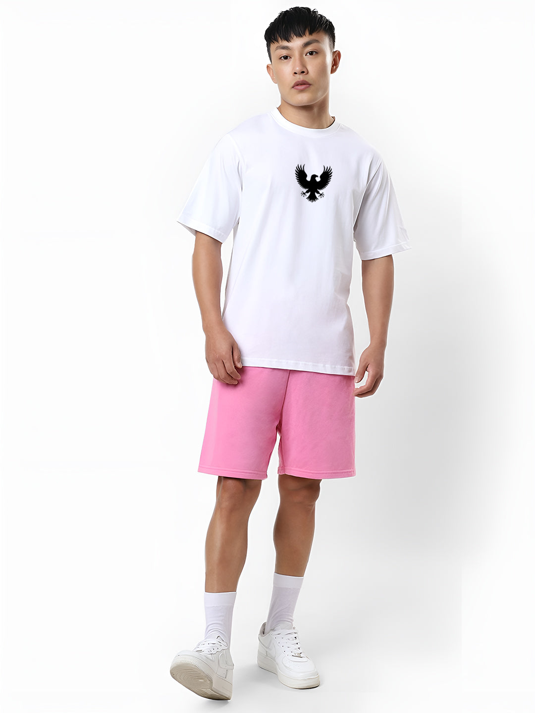 "Spread Your Wings – Rebel Spirit Eagle Oversized T-Shirt"