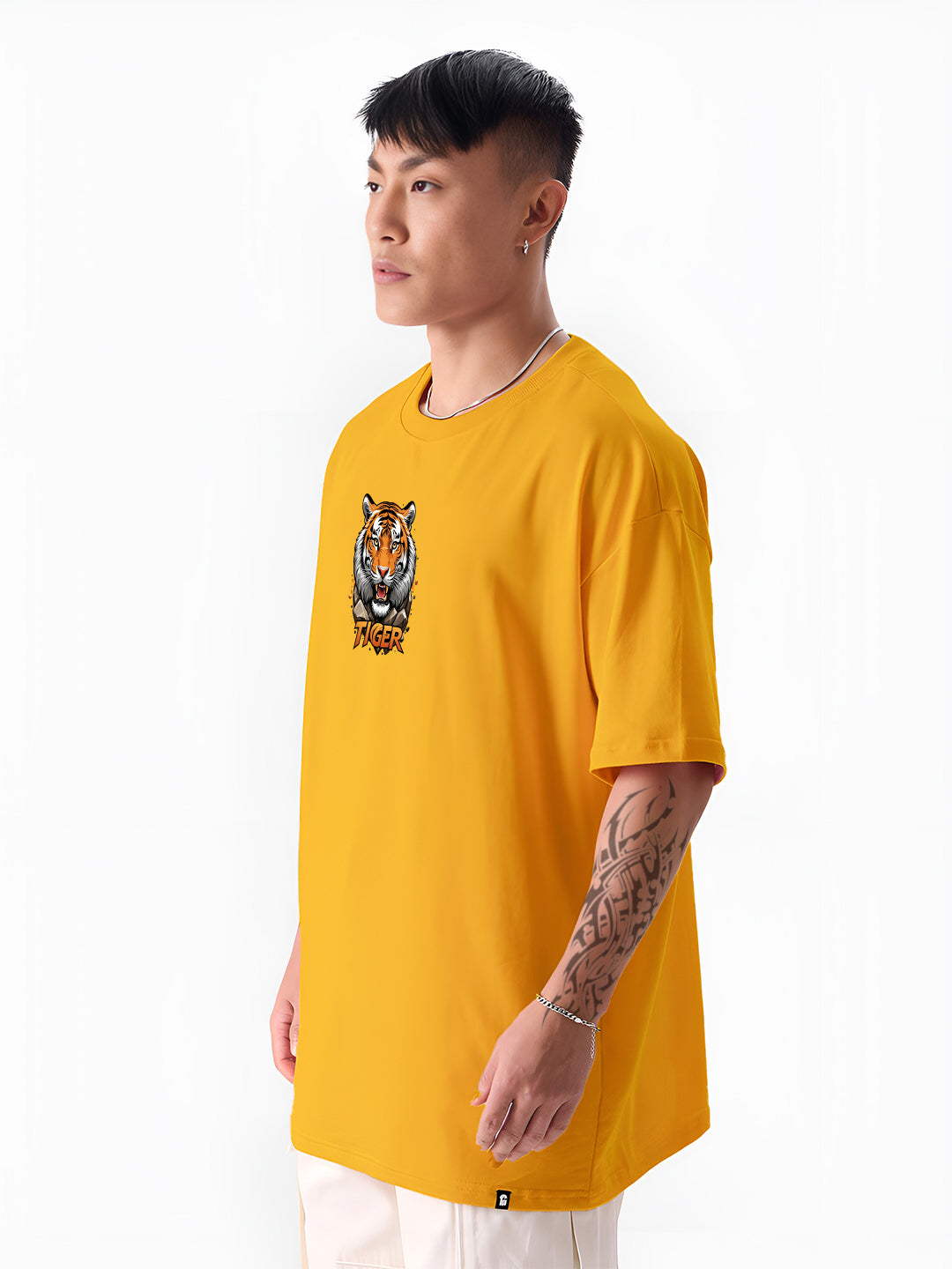 Fearless Tiger Oversized  T-shirt