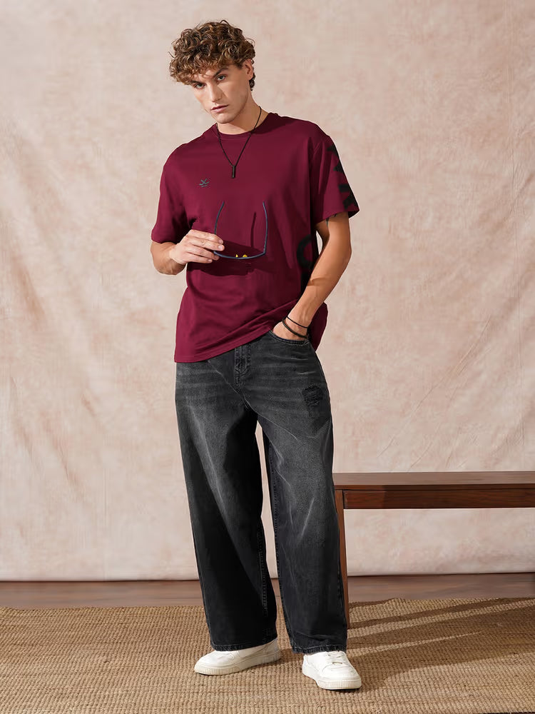 Mens Baggy Fit Men  Jeans...
