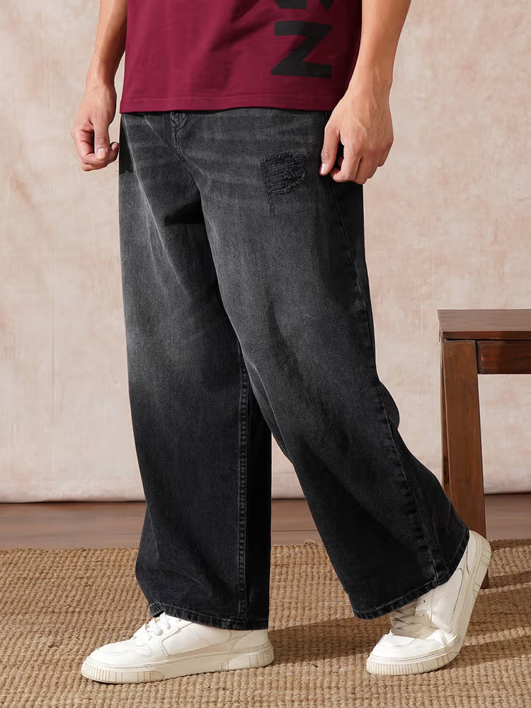 Mens Baggy Fit Men  Jeans...