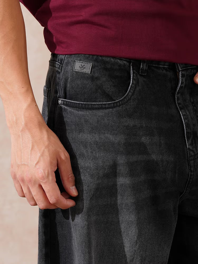 Mens Baggy Fit Men  Jeans...