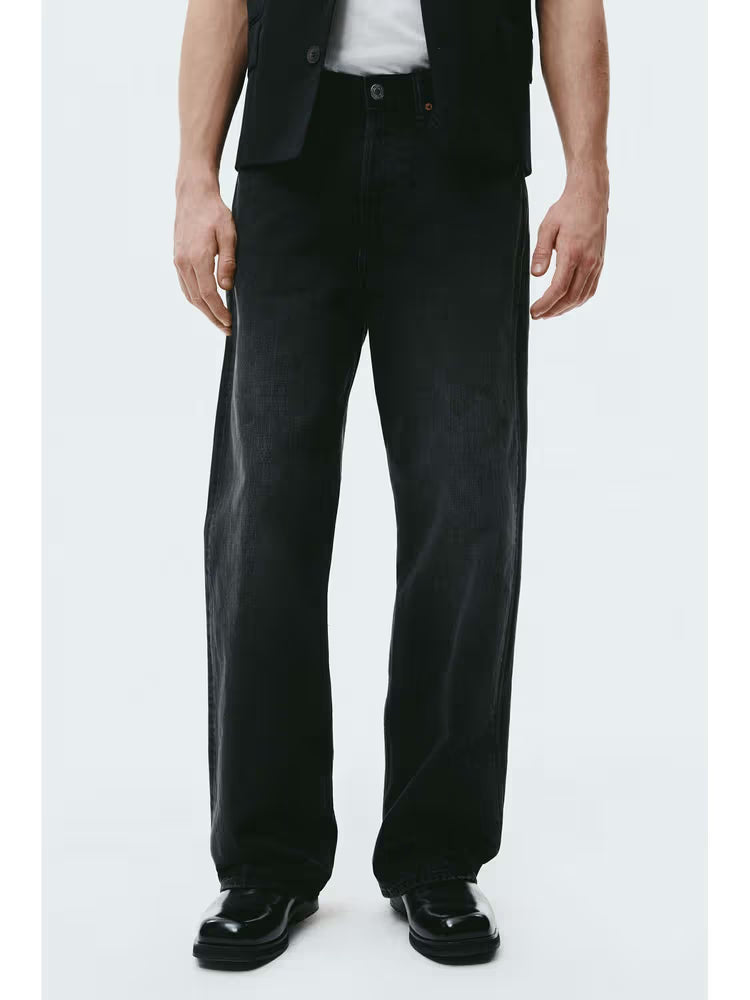 Mens Baggy Fit Men  Jeans...