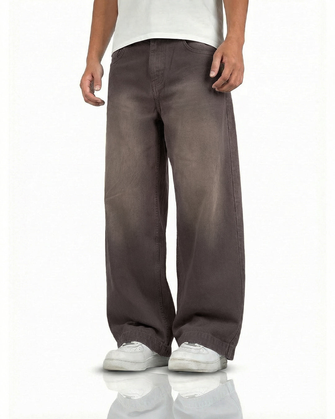 Desert Wash Solid Baggy Jean