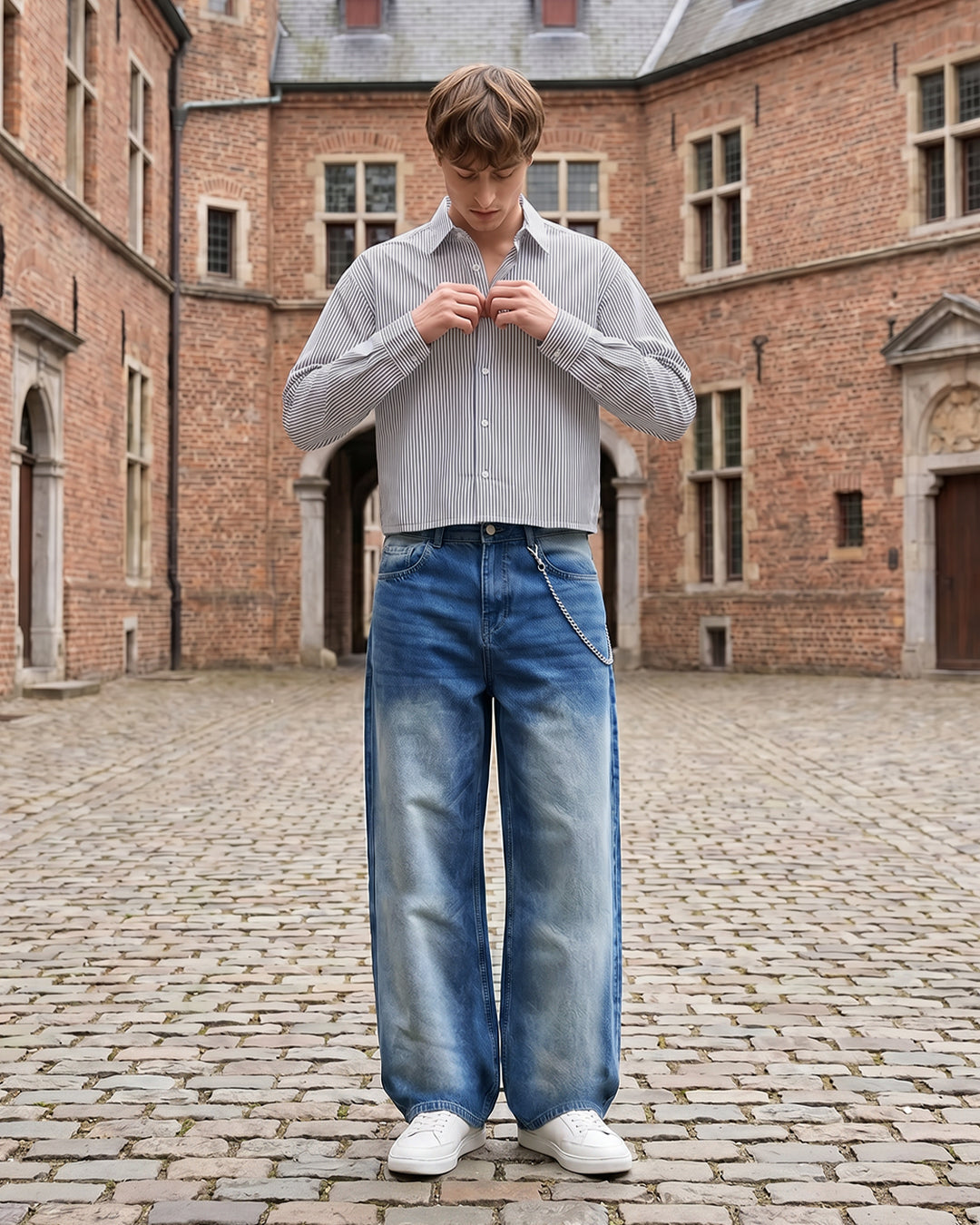 Desert Wash Solid Baggy Jean
