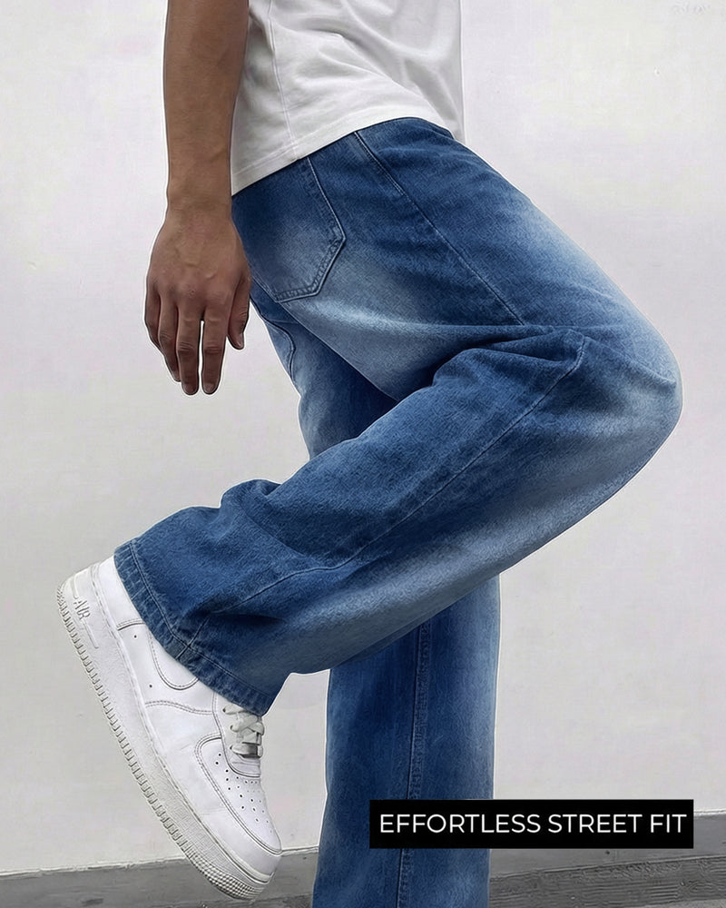 Desert Wash Solid Baggy Jean