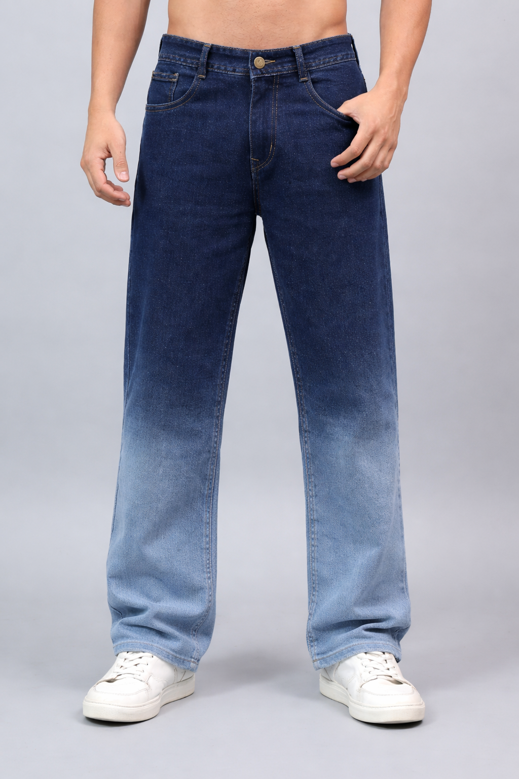 TOOMESJEANS Loose Fit Men DOUBLE SHADE Jeans