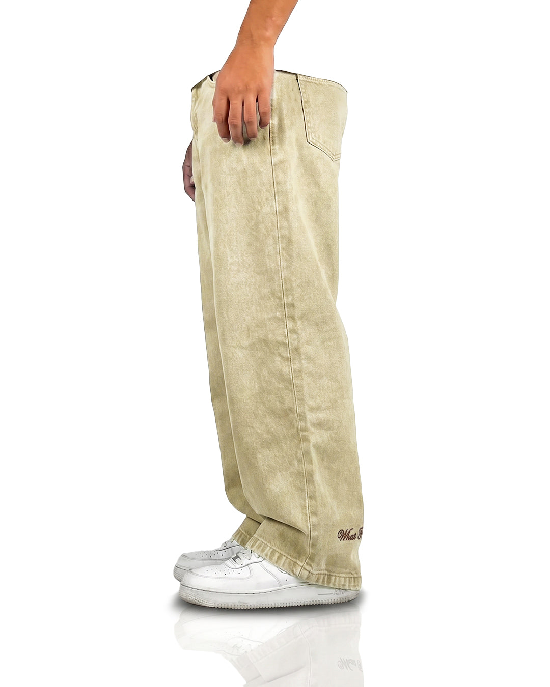 Desert Wash Solid Baggy Jean
