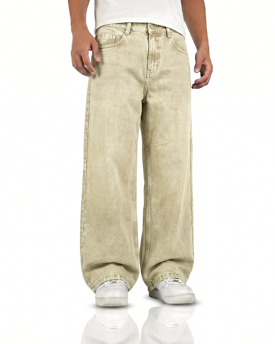 Desert Wash Solid Baggy Jean