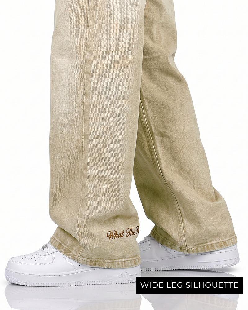 Desert Wash Solid Baggy Jean