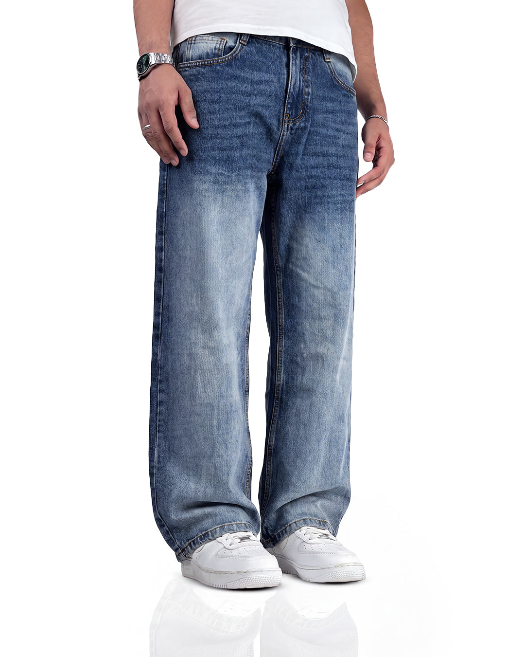 Desert Wash Solid Baggy Jean