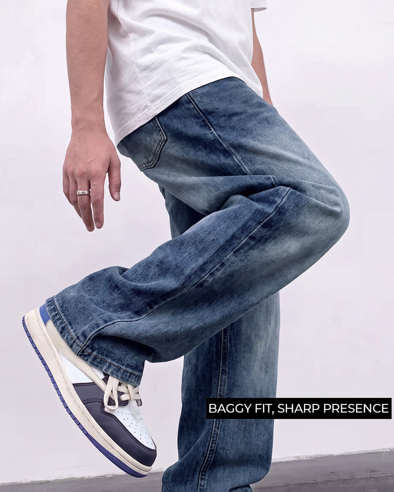 Desert Wash Solid Baggy Jean