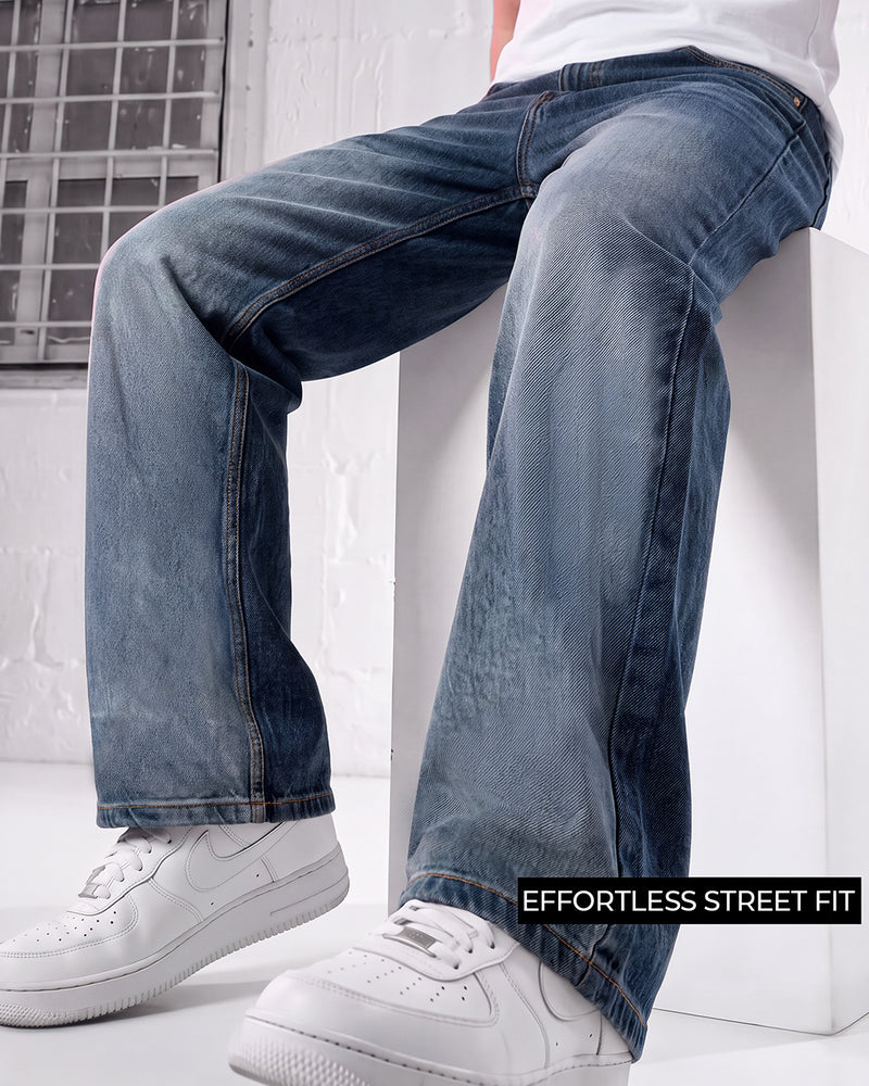 Desert Wash Solid Baggy Jean