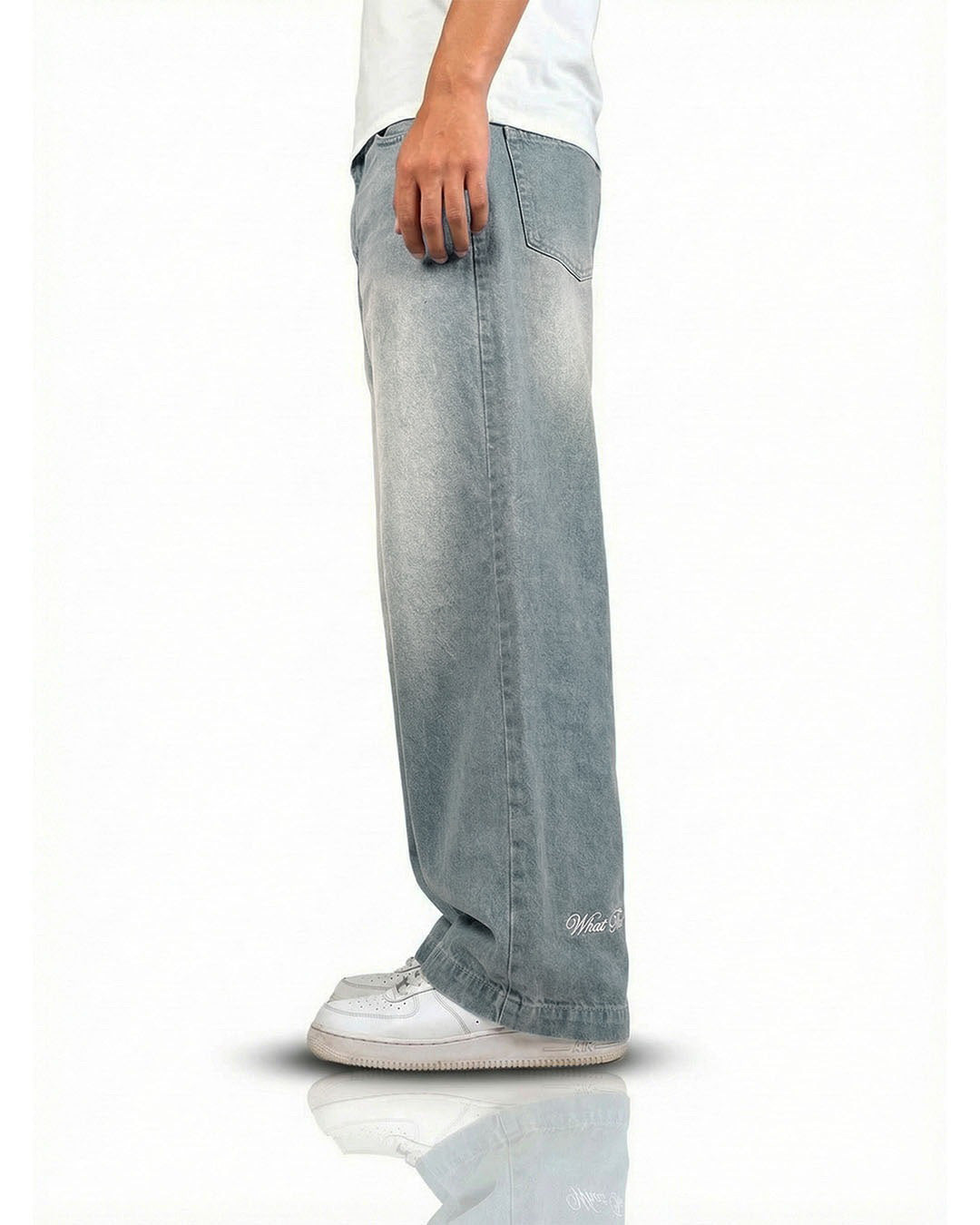 Desert Wash Solid Baggy Jean