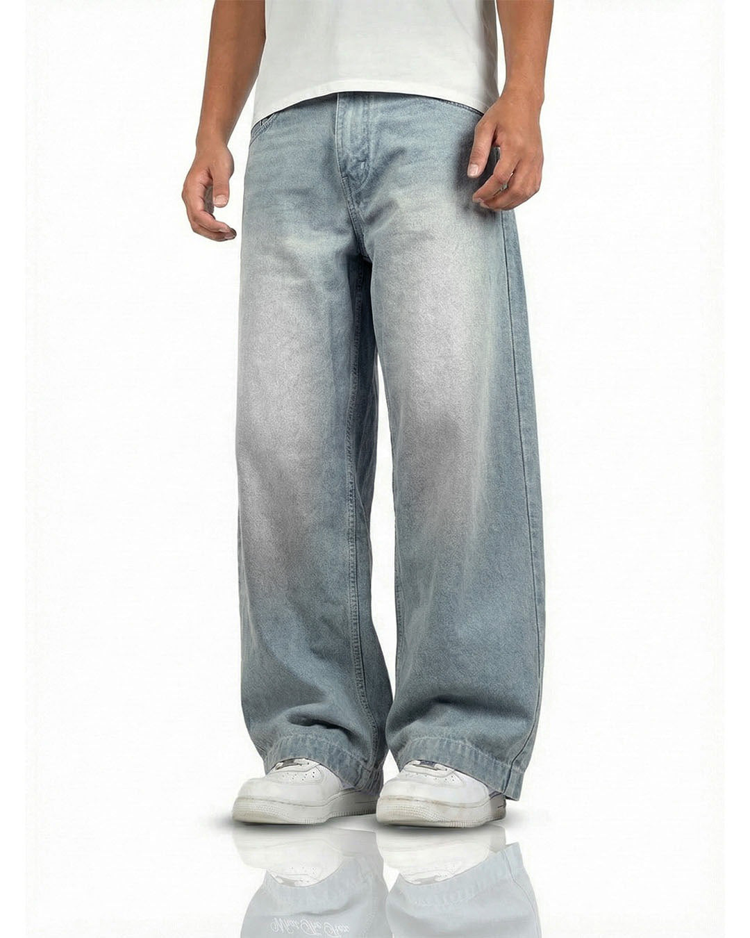 Desert Wash Solid Baggy Jean