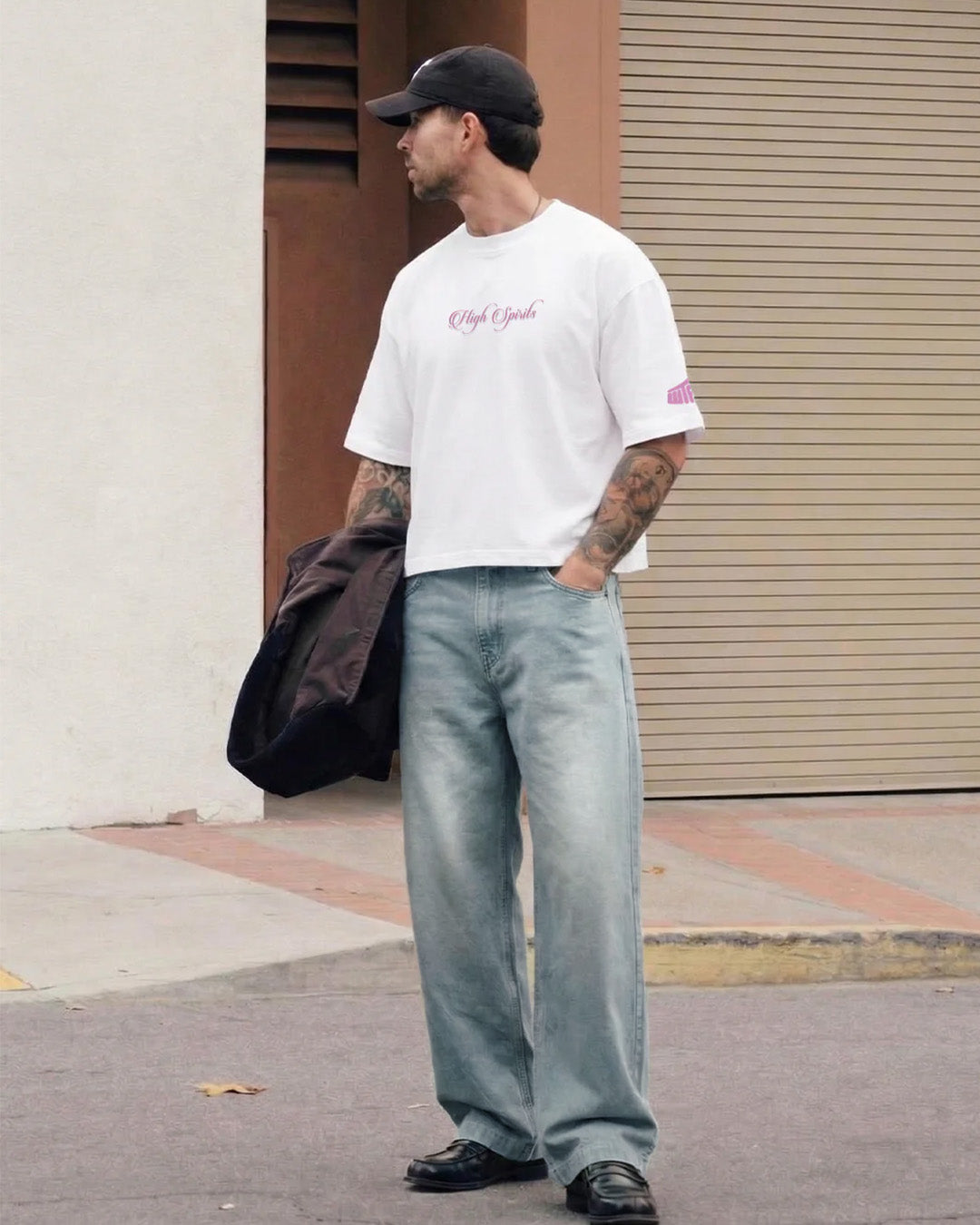 Desert Wash Solid Baggy Jean