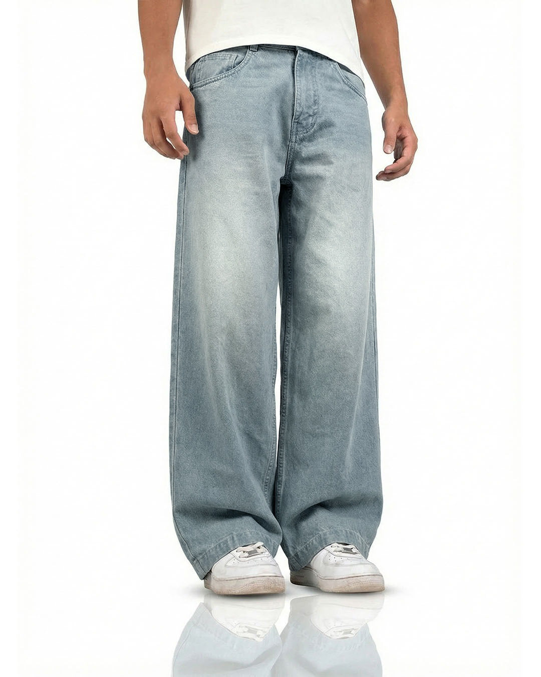 Desert Wash Solid Baggy Jean