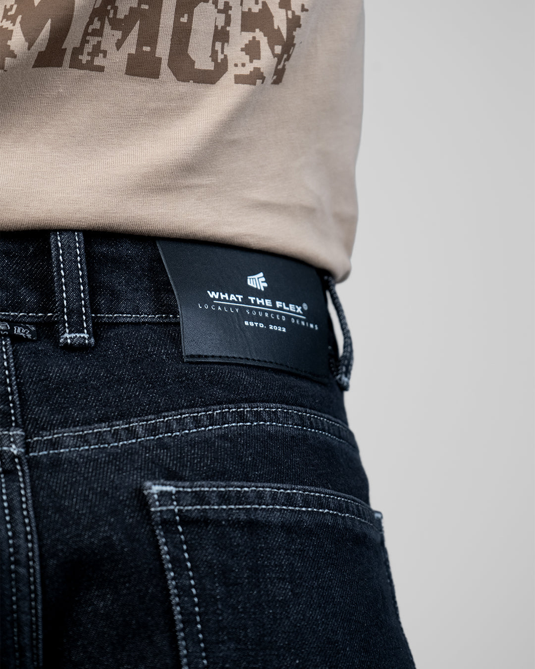 Desert Wash Solid Baggy Jean