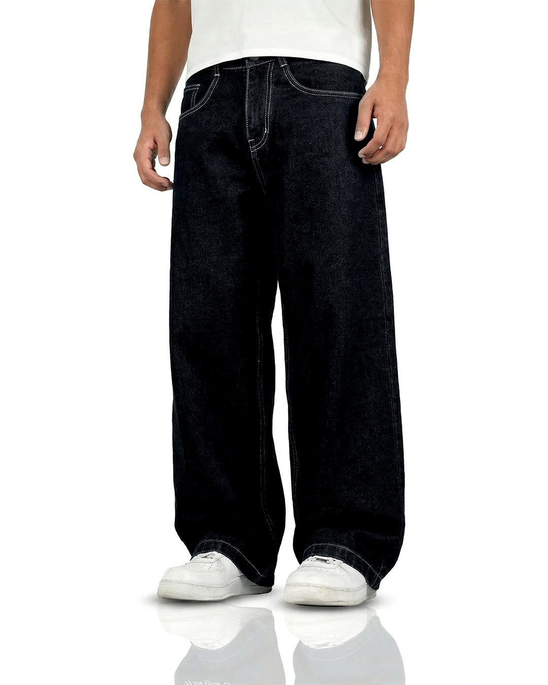Desert Wash Solid Baggy Jean