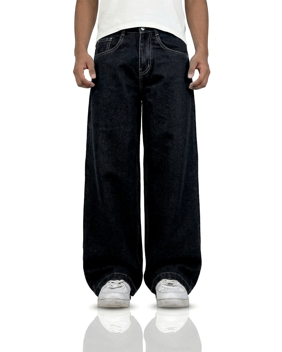 Desert Wash Solid Baggy Jean